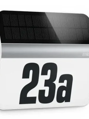 STEINEL SVÍTIDLO SOLARNE DOMOVE ČÍSLO XSOLAR LH-N OCEL 007140 Akce