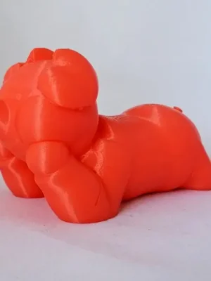 FIBER3D PLA termo oranžový bílý filament 1,75 mm 1 kg Sleva