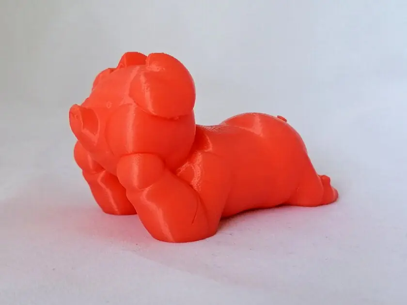 FIBER3D PLA termo oranžový bílý filament 1,75 mm 1 kg Sleva