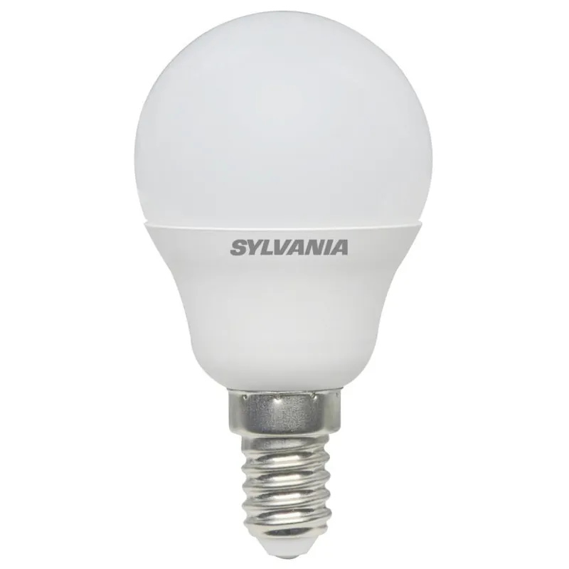 Finální Výprodej LED žárovka mini globe Sylvania ToLEDo E14 3W (25W) 250 lm 4000K 840 matná