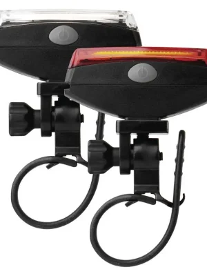 EMOS Svítilna LED COB 1W 22lm 2xCR2032 cyklo přední + zadní Nová Kolekce