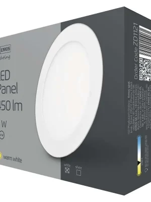 Značkový EMOS Svítidlo LED 6W 450lm 3000K vestavěné kruhové IP20