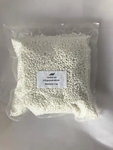 PLA granulát bílý material 8013D Jen Po Omezenou Doba