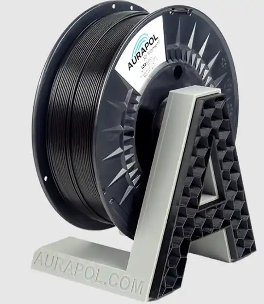 PLA filament černý 1,75 mm Aurapol 1kg Bezpečná Platba