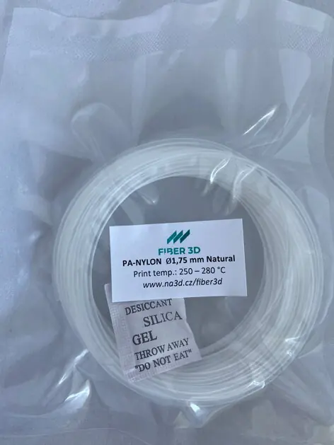 Vzorek FIBER3D PA - Nylonový filament 1,75 mm 10 m Pouze Dnes