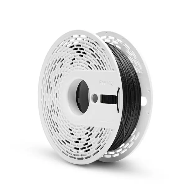 Aktuální Nylon PA12 + GF15 černý 1,75mm 500g Fiberlogy se skelnými vlákny