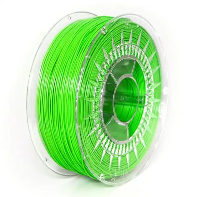PLA filament 1,75 mm jasně zelený Devil Design 1 kg Ověřený