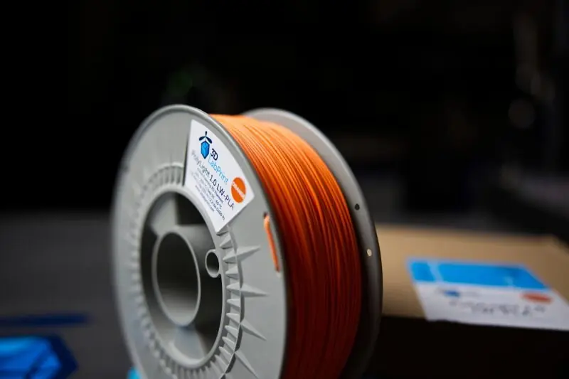 3DLabPrint Polylite 1.0 LW PLA oranžový filament 1,75 mm 3D LabPrint 1kg Cenová Bomba