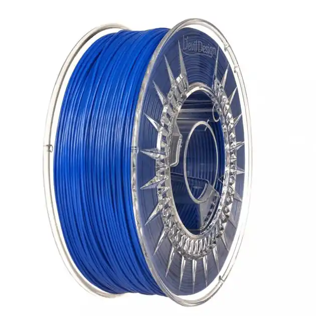 Autentický Filament Devil Design PLA STŘEDNĚ MODRÁ 1,75 mm 1 kg.