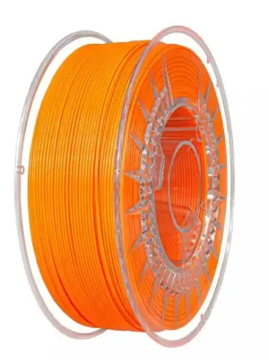 Zlevněný Filament Devil Design PETG JASNĚ ORANŽOVÁ 1,75 mm 1 kg.