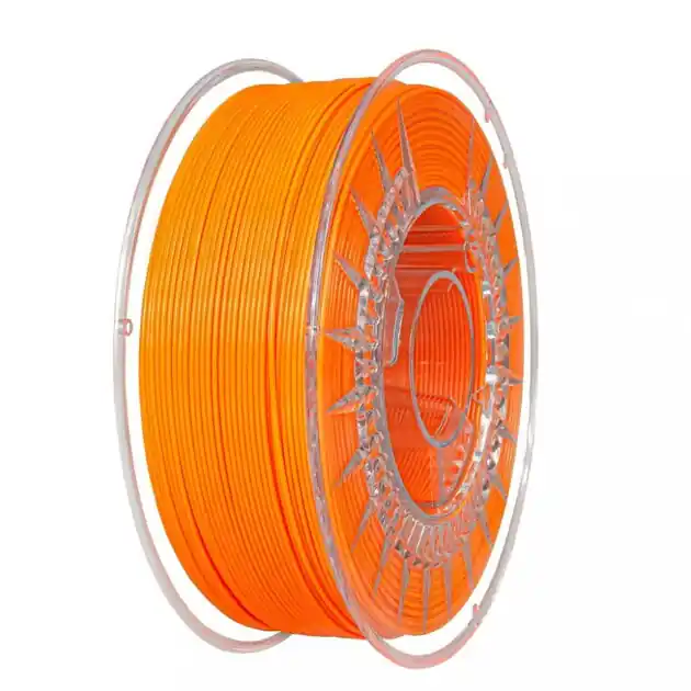 Zlevněný Filament Devil Design PETG JASNĚ ORANŽOVÁ 1,75 mm 1 kg.
