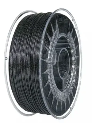 Filament Devil Design PETG ČERNÁ GALAXY 1,75 mm 1 kg. Nová Kolekce