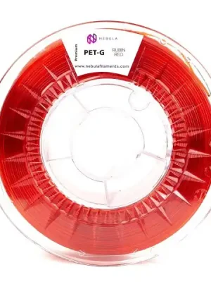 Sleva Filament NEBULA PETG RUBÍNOVĚ ČERVENÁ 1,75 mm 1 kg