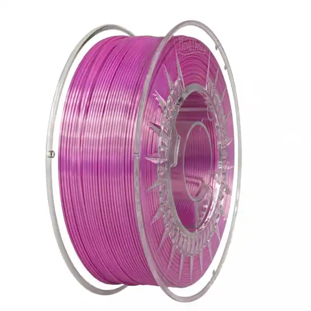 Cenový Hit Filament Devil Design PLA SILK JASNĚ RŮŽOVÁ 1,75 mm 1 kg.