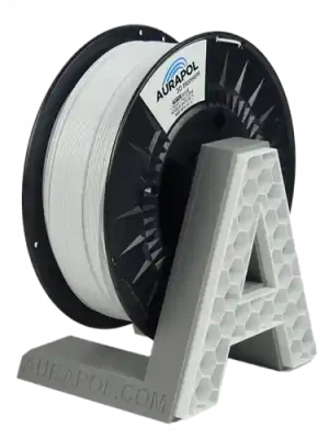Zlevněný Filament Aurapol PETG BÍLÁ 1,75 mm 1 kg.