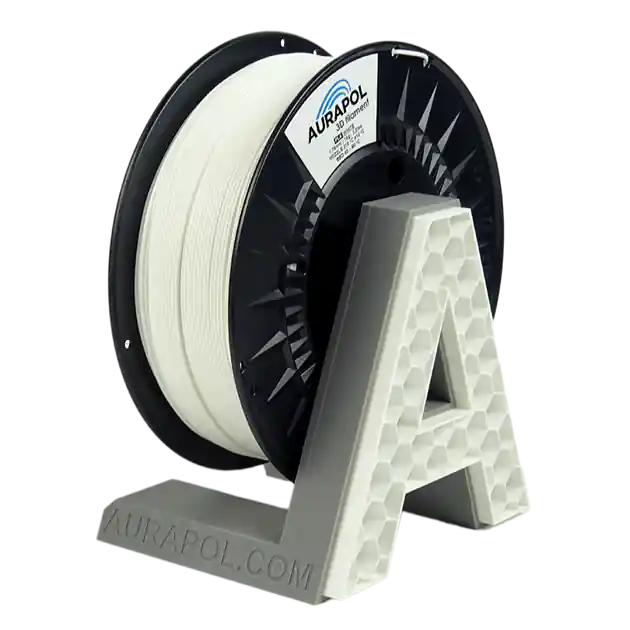 Poslední Šance Filament Aurapol PLA BÍLÁ 1,75 mm 1 kg.