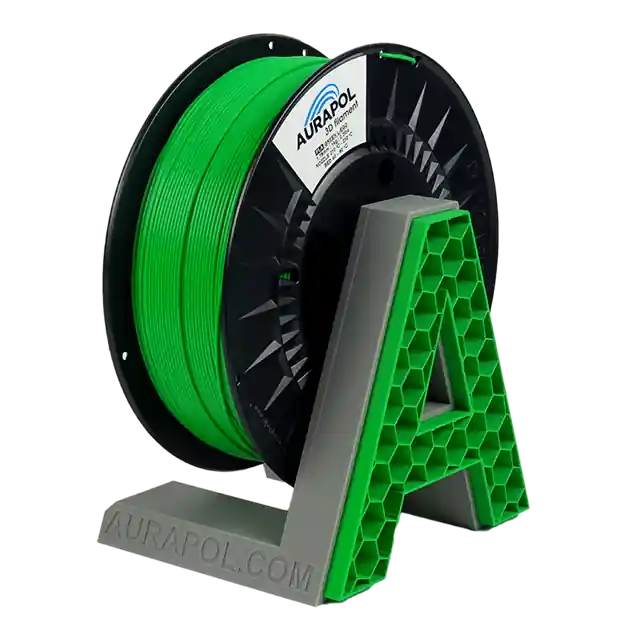 Filament Aurapol PLA ZELENÁ L-EGO 1,75 mm 1 kg. Časově Omezené
