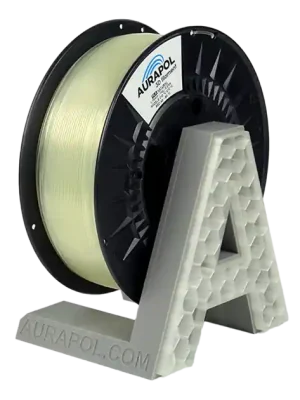 Cenově Výhodný Filament Aurapol PLA NATURAL 1,75 mm 1 kg.
