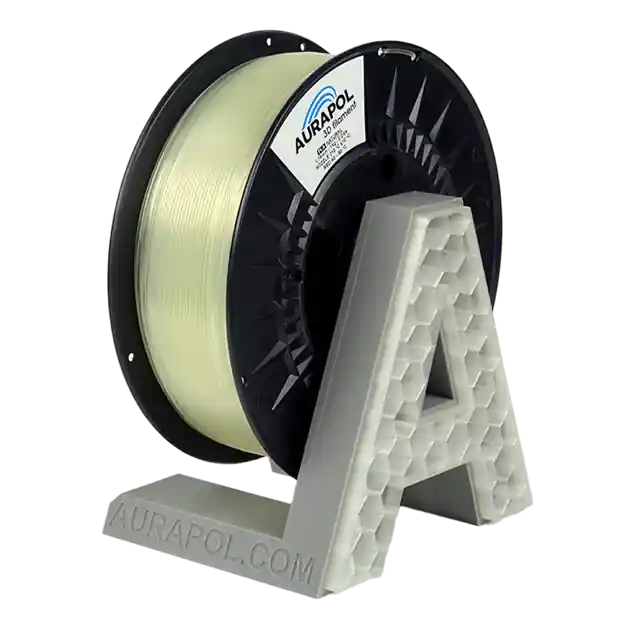 Cenově Výhodný Filament Aurapol PLA NATURAL 1,75 mm 1 kg.