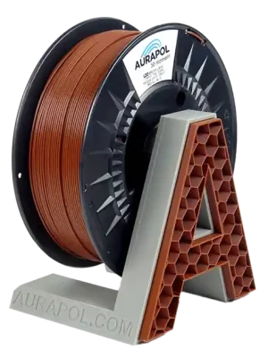 Originální Filament Aurapol PLA HNĚDÁ L-EGO 1,75 mm 1 kg.