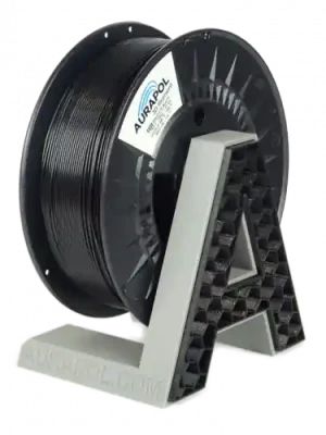 Výprodej Filament Aurapol ASA GRAFITOVĚ ČERNÁ 1,75 mm 850g.