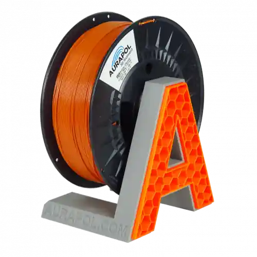 Horká Nabídka Filament Aurapol ASA SIGNÁLNÍ ORANŽOVÁ 1,75 mm 850g.