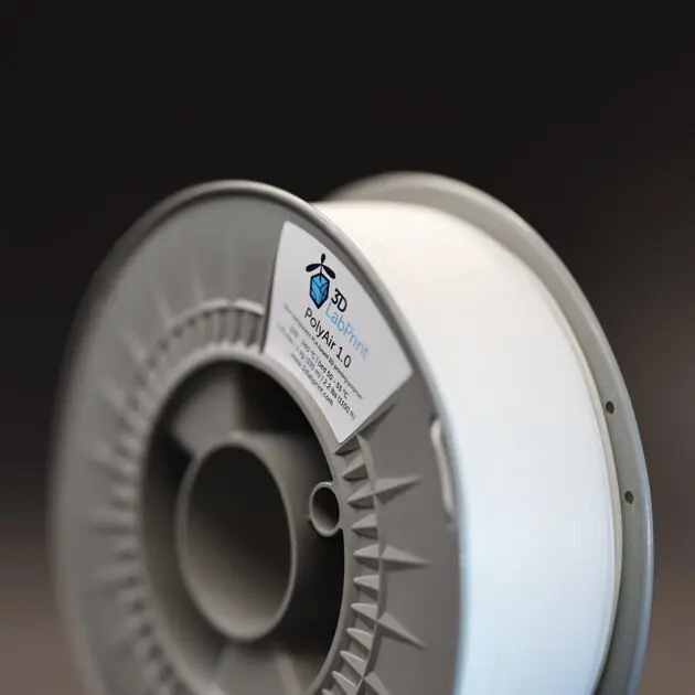 Objednat Nyní Filament 3DLabPrint POLY AIR 1.0 NATURAL 1,75 mm 1 kg