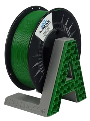 Filament Aurapol PLA LISTOVÁ ZELENÁ 1,75 mm 1 kg. Expresní Doručení