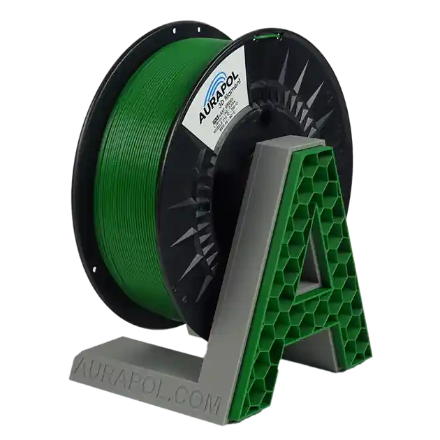 Filament Aurapol PLA LISTOVÁ ZELENÁ 1,75 mm 1 kg. Expresní Doručení