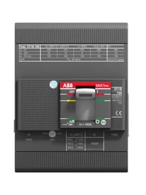 Originální ABB Deon XT1B 160 TMD 125-1250 4p F F