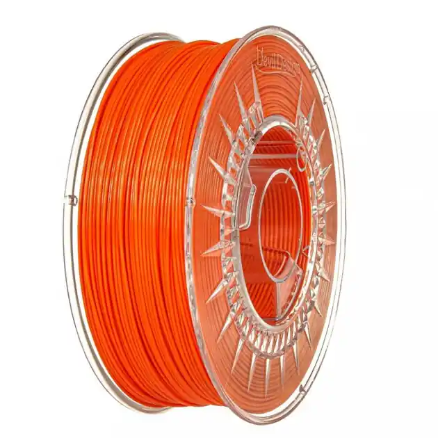 Filament Devil Design PLA TMAVĚ ORANŽOVÁ 1,75 mm 1 kg. Jen Po Omezenou Doba