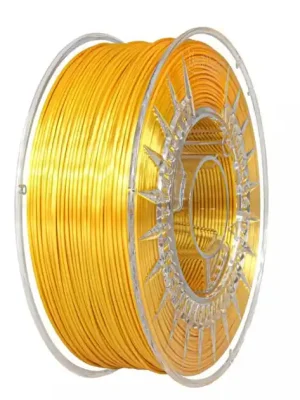 Filament Devil Design PLA SILK SVĚTLE ZLATÁ 1,75 mm 1 kg. Akční Cena
