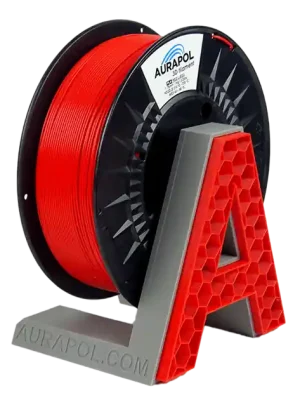 Autentický Filament Aurapol PLA HT110 ČERVENÁ 1,75 mm 1 kg.