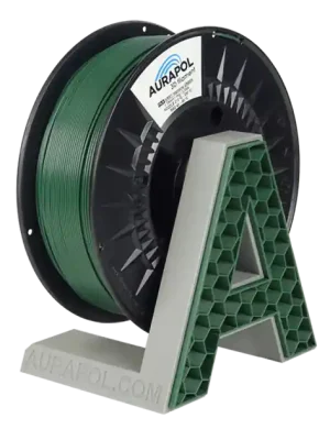Filament Aurapol PLA ARMY HIGHLAND ZELENÁ 1,75 mm 1 kg. Finální Výprodej