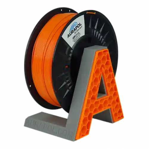 Odeslání Ihned Filament Aurapol PETG "NUCLEAR" ORANŽOVÁ 1,75 mm 1 kg.