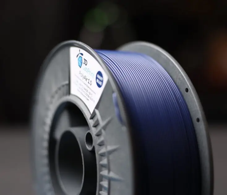 Ověřený Filament 3DLabPrint POLY AIR 1.0 NAVY BLUE 1,75 mm 1 kg