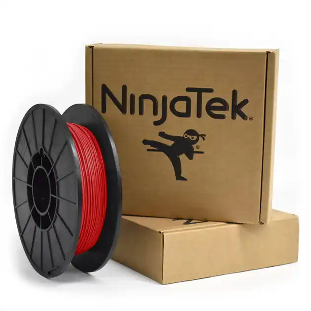 Tovární Cena NinjaTek Cheetah Pružný - 1.75mm - 0.5 kg - Ohnivě červená