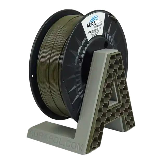 Akční Cena Filament AURAPOL PETG ARMY ŠEDÁ "SURVIVAL" 1,75 mm 1 kg.