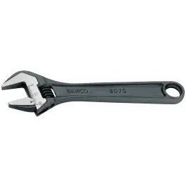 8075 Bahco - Fosfátovaný stavitelný klíč 455 mm Omezená Nabídka
