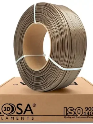 Zlevněný ReFill ROSA3D PLA Starter PERLEŤOVĚ ZLATÁ 1,75 mm 1 kg