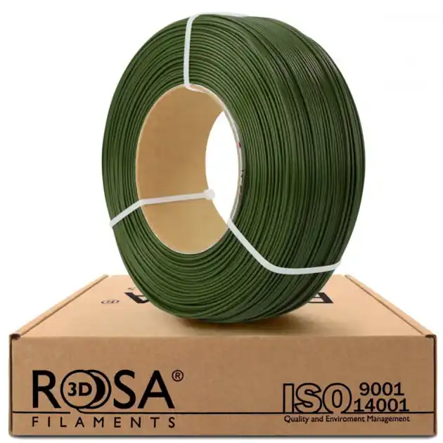 ReFill ROSA3D PLA Starter VOJENSKÁ ZELENÁ 1,75 mm 1 kg Expresní Doručení
