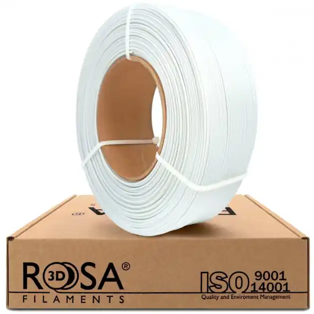 Omezená Nabídka ReFill ROSA3D PLA Starter BÍLÁ 1,75 mm 1 kg