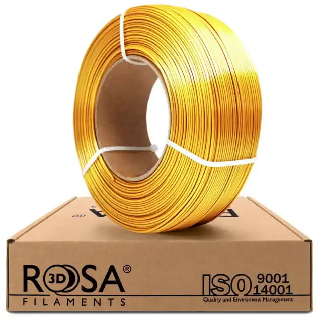 ReFill ROSA3D PLA SILK ZLATÁ 1,75 mm 1 kg Objednat Nyní