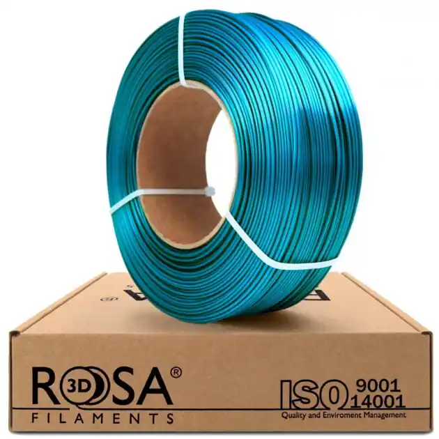 ReFill ROSA3D PLA SILK NÁMOŘNICKÁ MODRÁ 1,75 mm 1 kg Časově Omezené