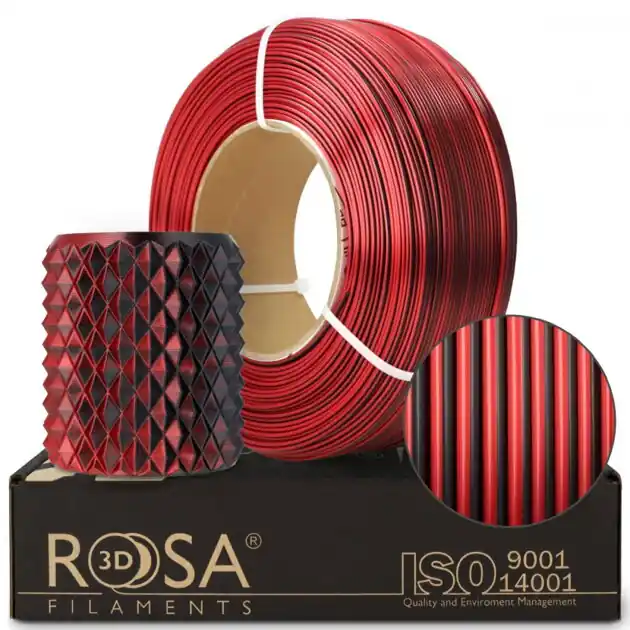 Koupit Online ReFill ROSA3D PLA MAGIC SILK MISTIC RED 1,75 mm 1 kg
