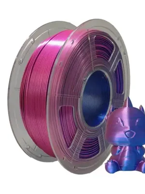 FIBER3D Filamenty PLA SILK Dual color 1 kg - dvou barevný filament Dokud Zásoby Vydrží