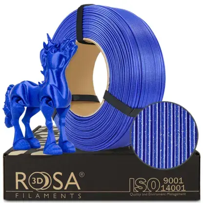 Nejlepší Volba ReFill ROSA3D PLA GALAXY MODRÁ "SAPPHIRE" 1,75 mm 1 kg