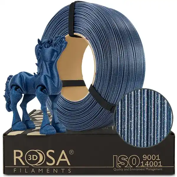 ReFill ROSA3D PLA GALAXY NÁMOŘNICKÁ MODRÁ 1,75 mm 1 kg Nakupujte Hned