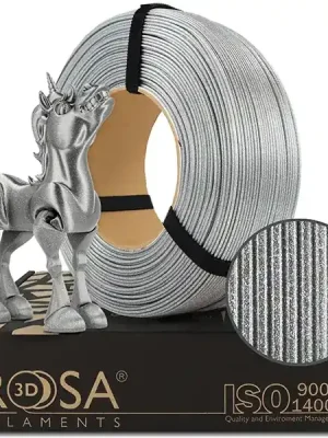 Cenově Výhodný ReFill ROSA3D PLA GALAXY STŘÍBRNÁ "BRILLANT"/ 1,75 mm 1 kg