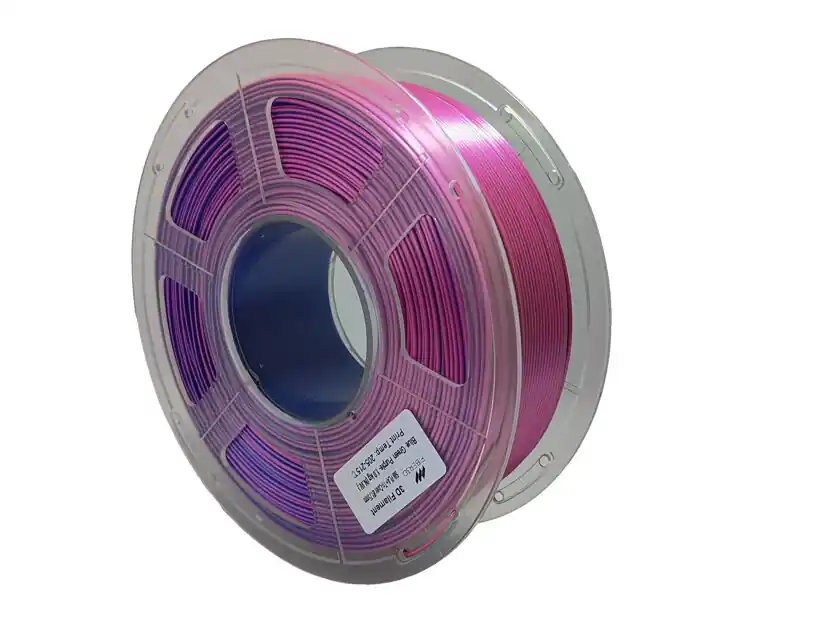 Cenová Bomba Vzorek FIBER3D Filamenty PLA SILK Tri color 10 m - tří barevný filament